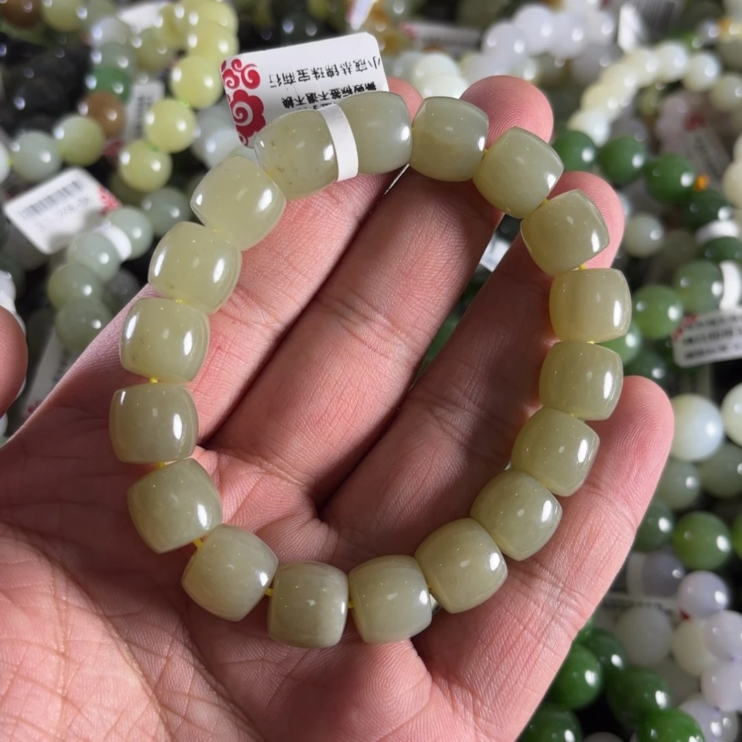 和田玉手链未镶嵌W2