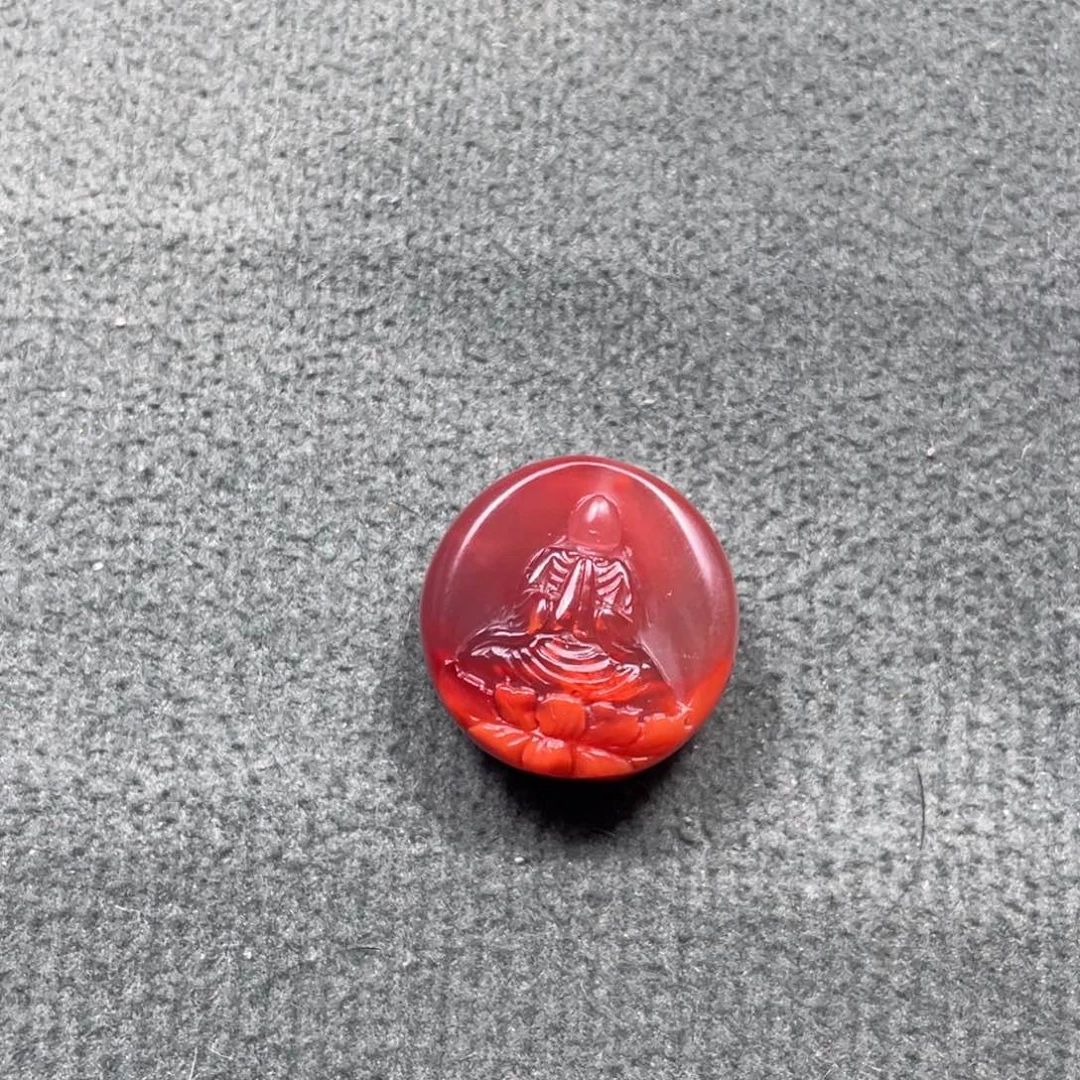 南红玛瑙颈饰未镶嵌