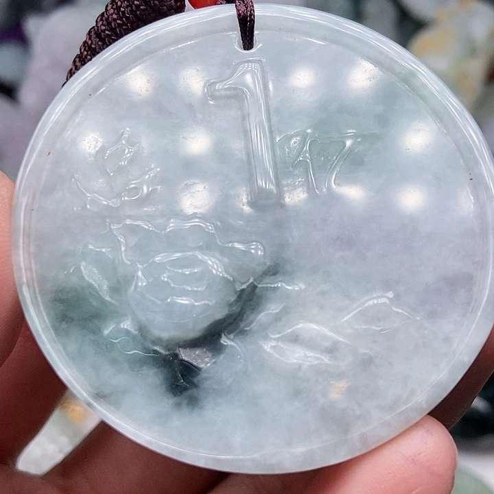 未镶嵌挂件翡翠翡翠