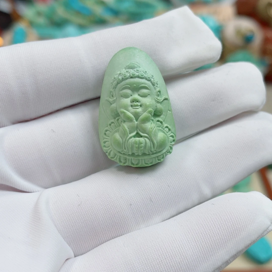 绿松石未镶嵌珠宝奇石