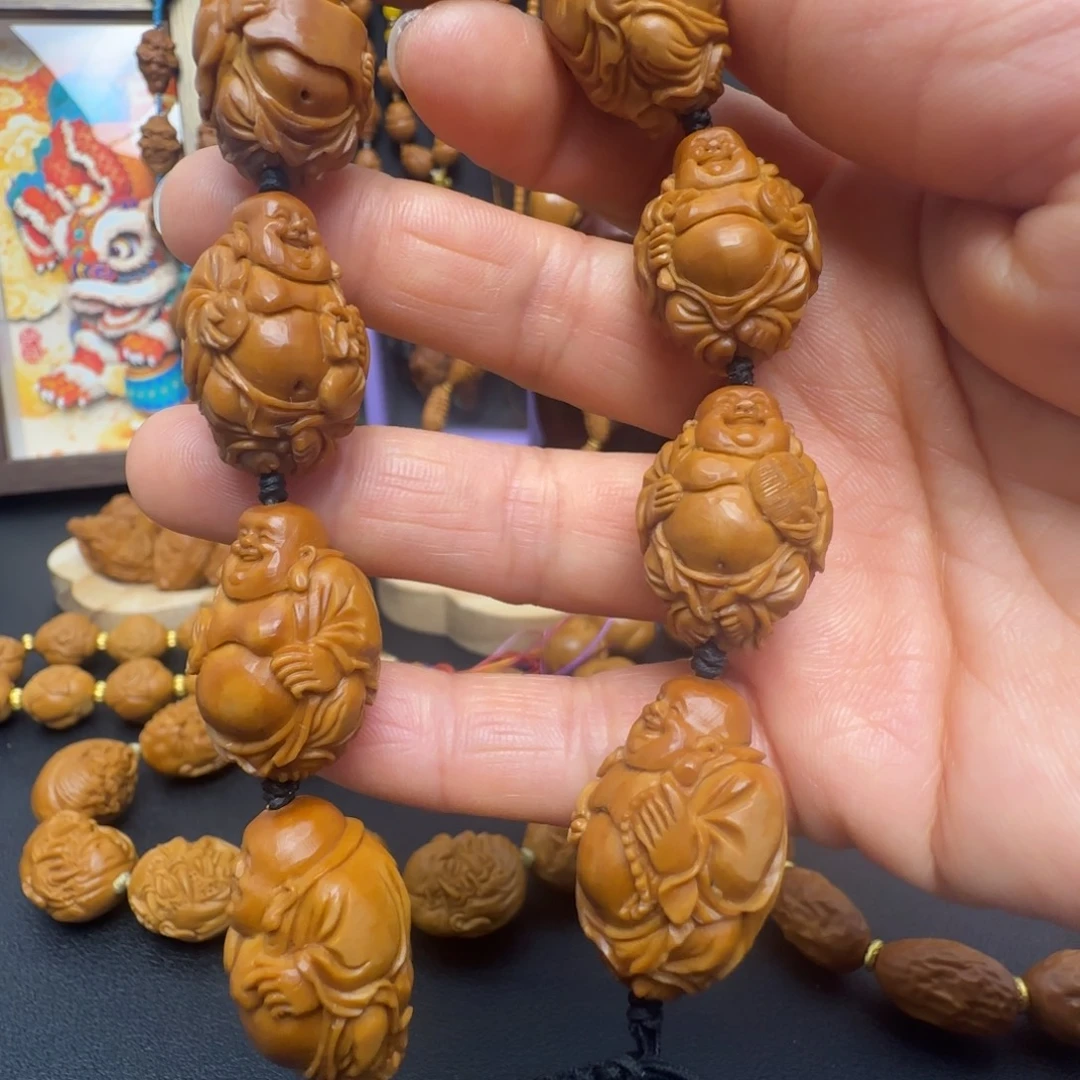 手串/手链橄榄核弥勒微瑕