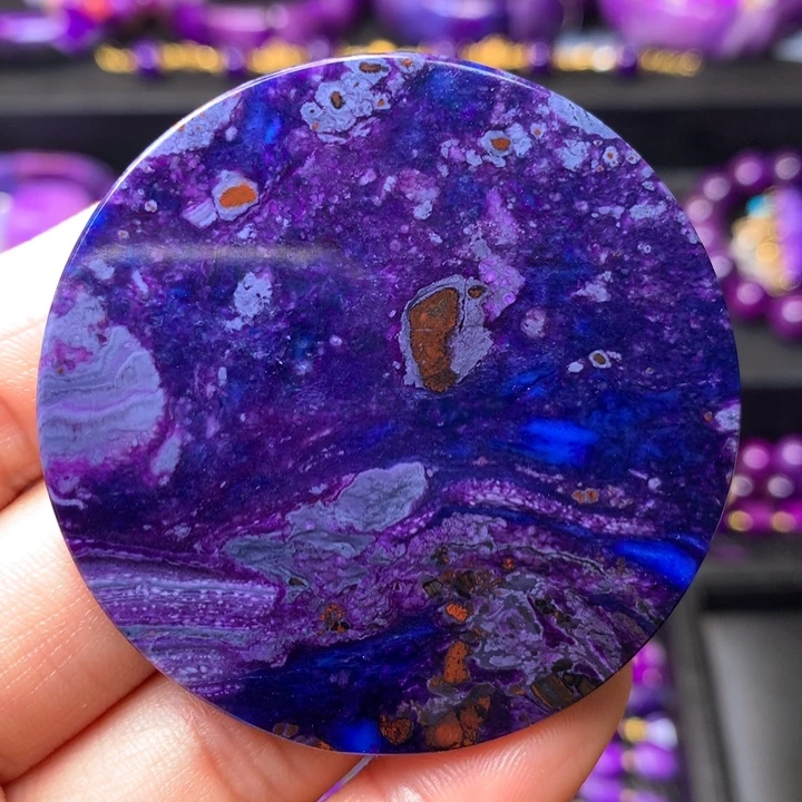 苏纪石（舒俱来）未镶嵌圆牌