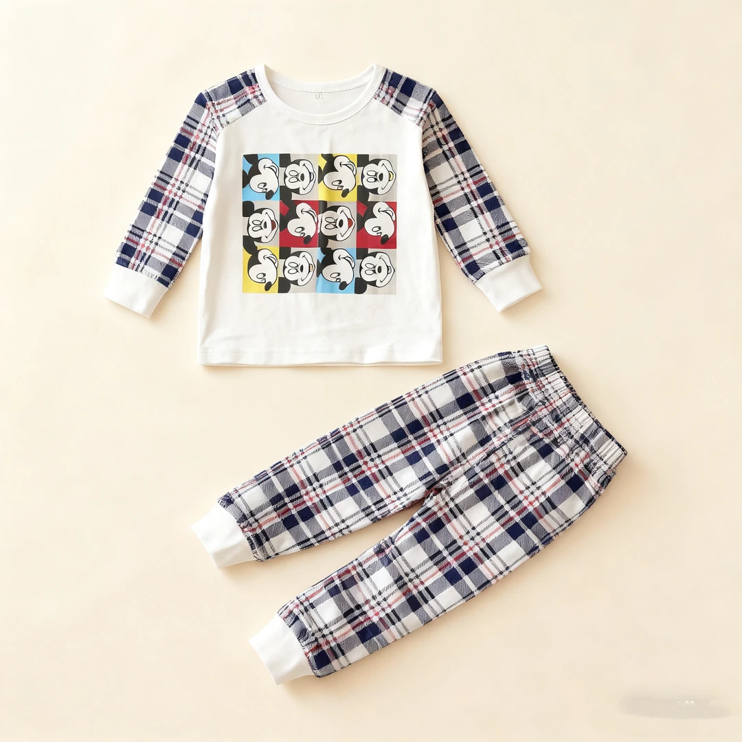 童装保暖家居服套装秋款春秋吸汗女居家