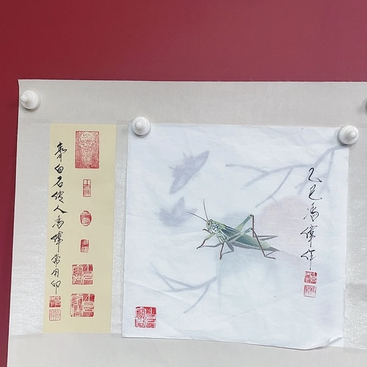 国画冯老师手绘作品