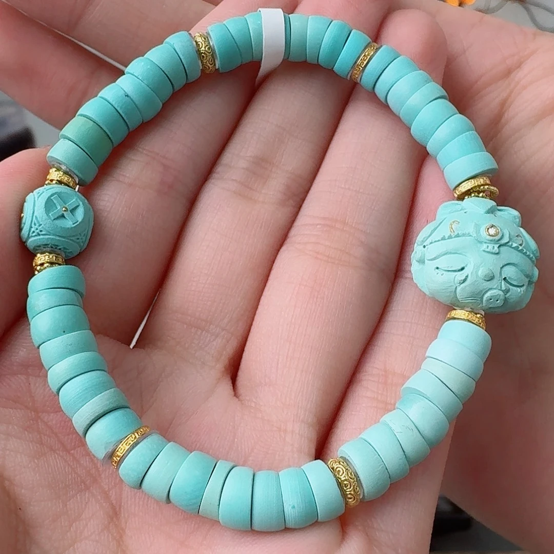 未镶嵌绿松石珠宝奇石