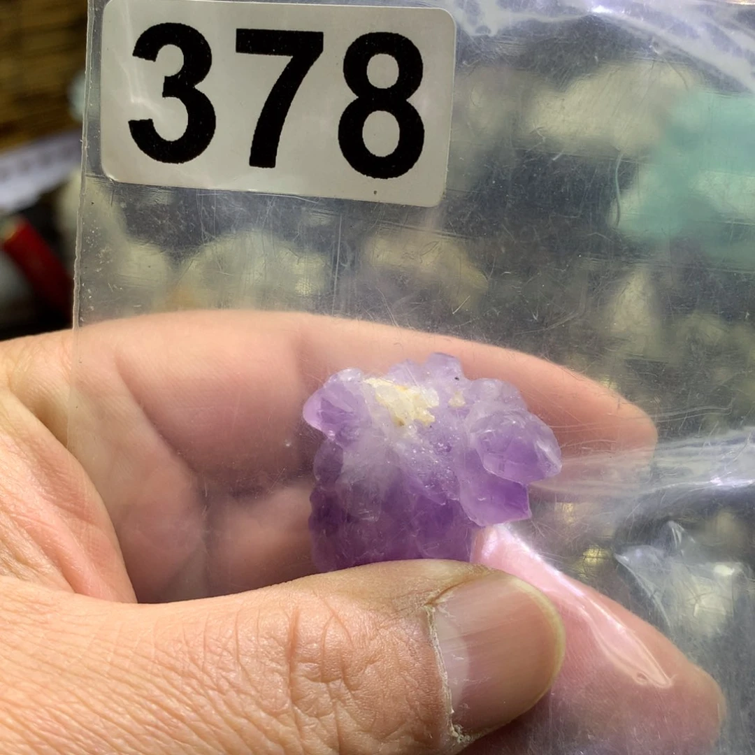 紫晶珠宝半成品未镶嵌马*嘟水晶378