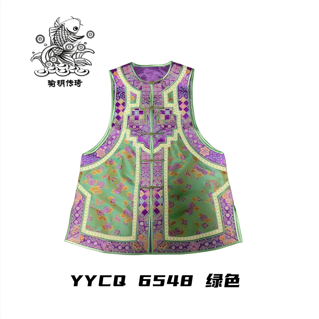 【古蜀锦宝相花】瑜玥传琦原创新款蜀锦女士高端马甲【6548】