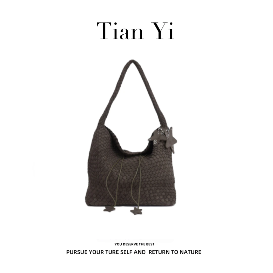 【Tian Yi渠道货】-2025新款轻奢单肩手提斜跨包  2695 橄榄绿