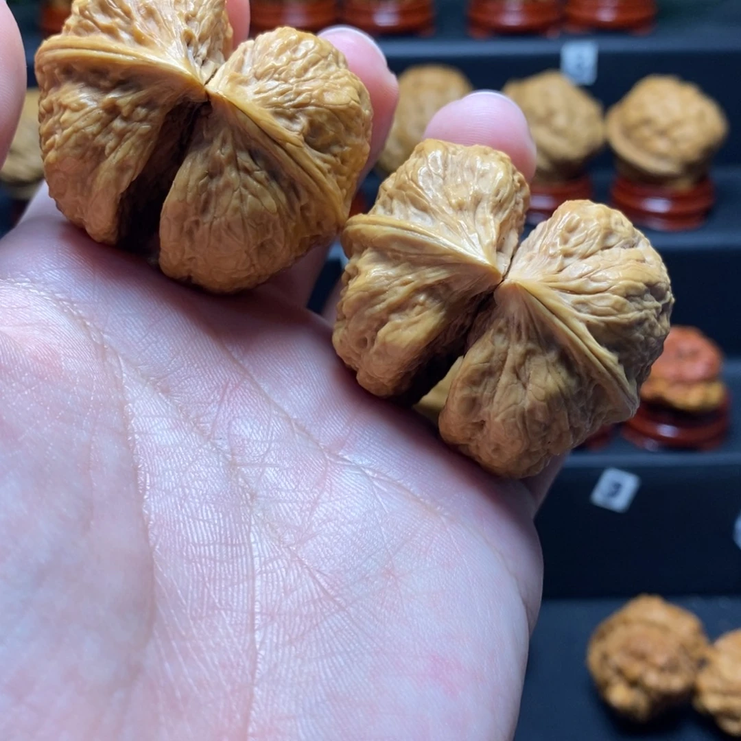 把件文玩核桃43连体