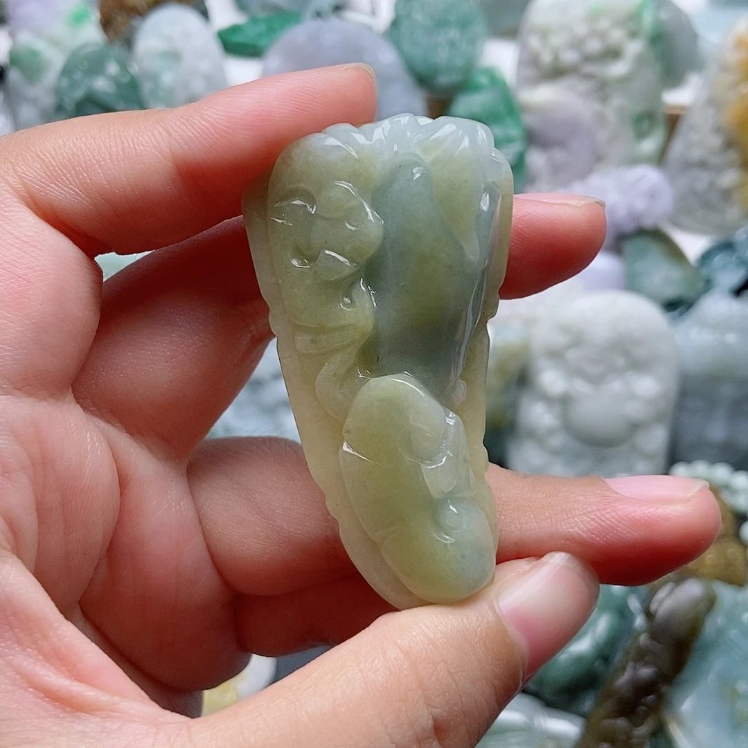 吊坠(不含链)未镶嵌翡翠1