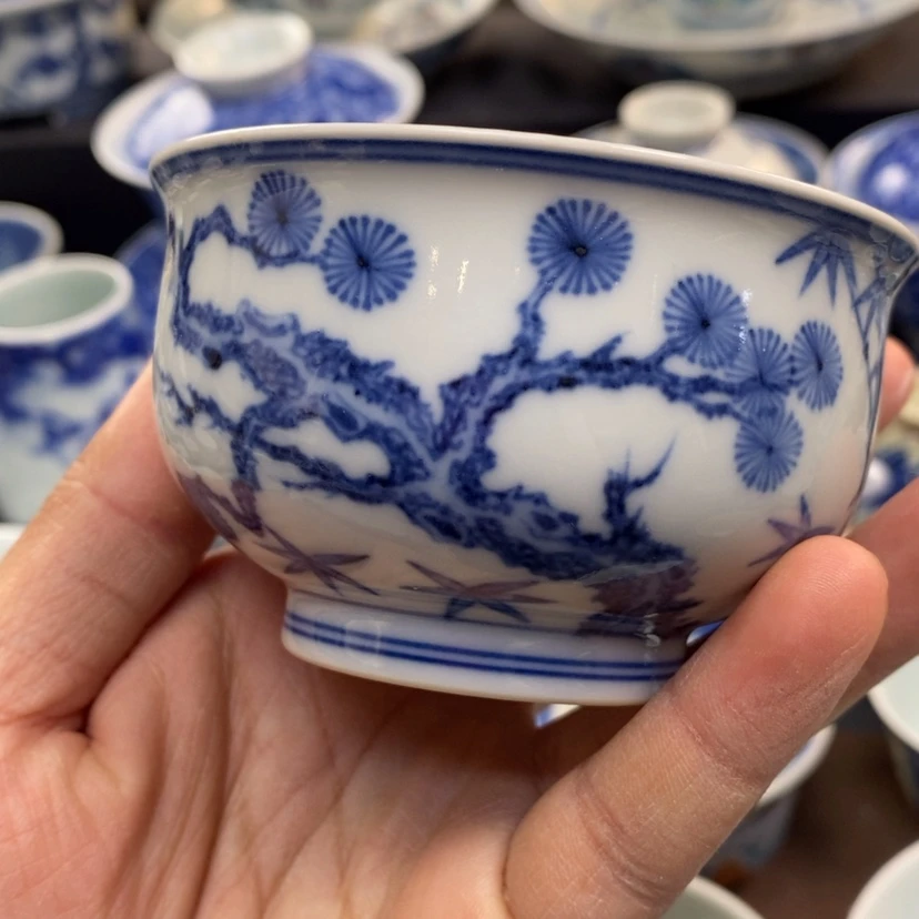 【闪购商品】景德镇青花主人杯