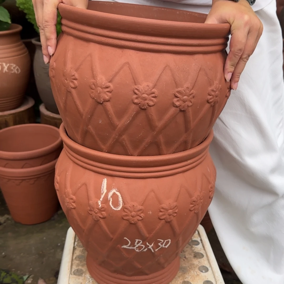 花盆紫砂口28高30宜兴紫砂