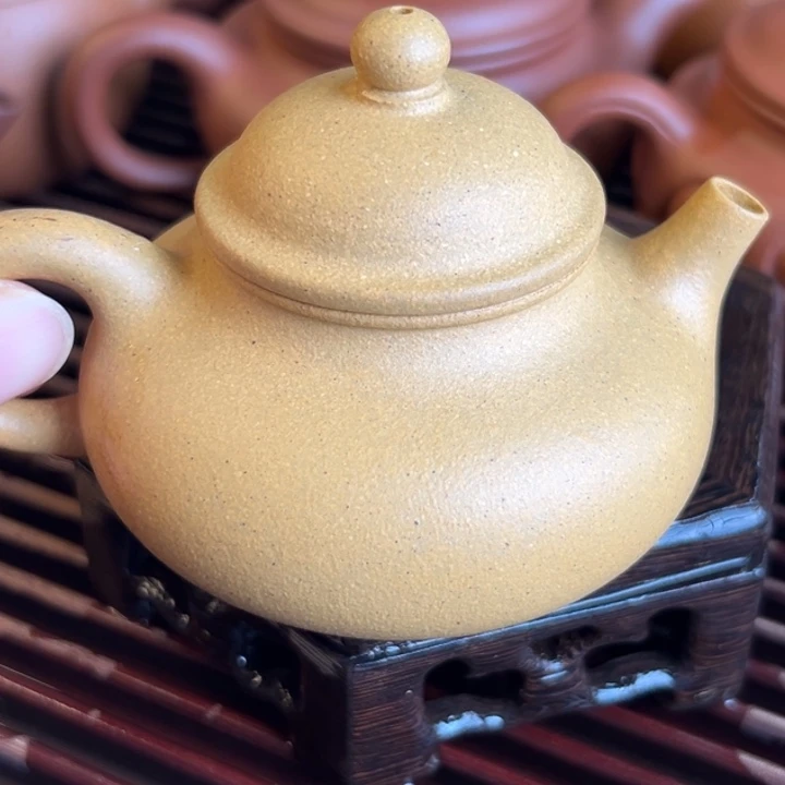 茶案紫砂黄金容天150cc