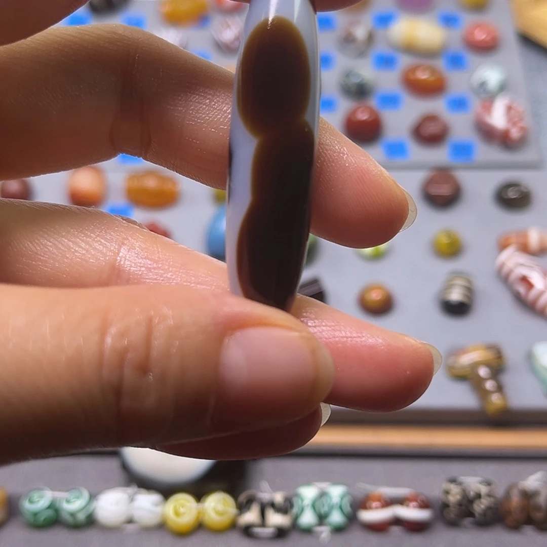 玛瑙/玉髓未镶嵌吊坠(不含链)