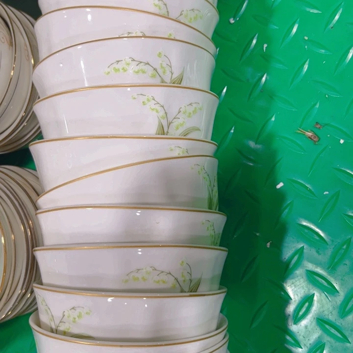 瓷片孤品碗13个4.5寸微瑕