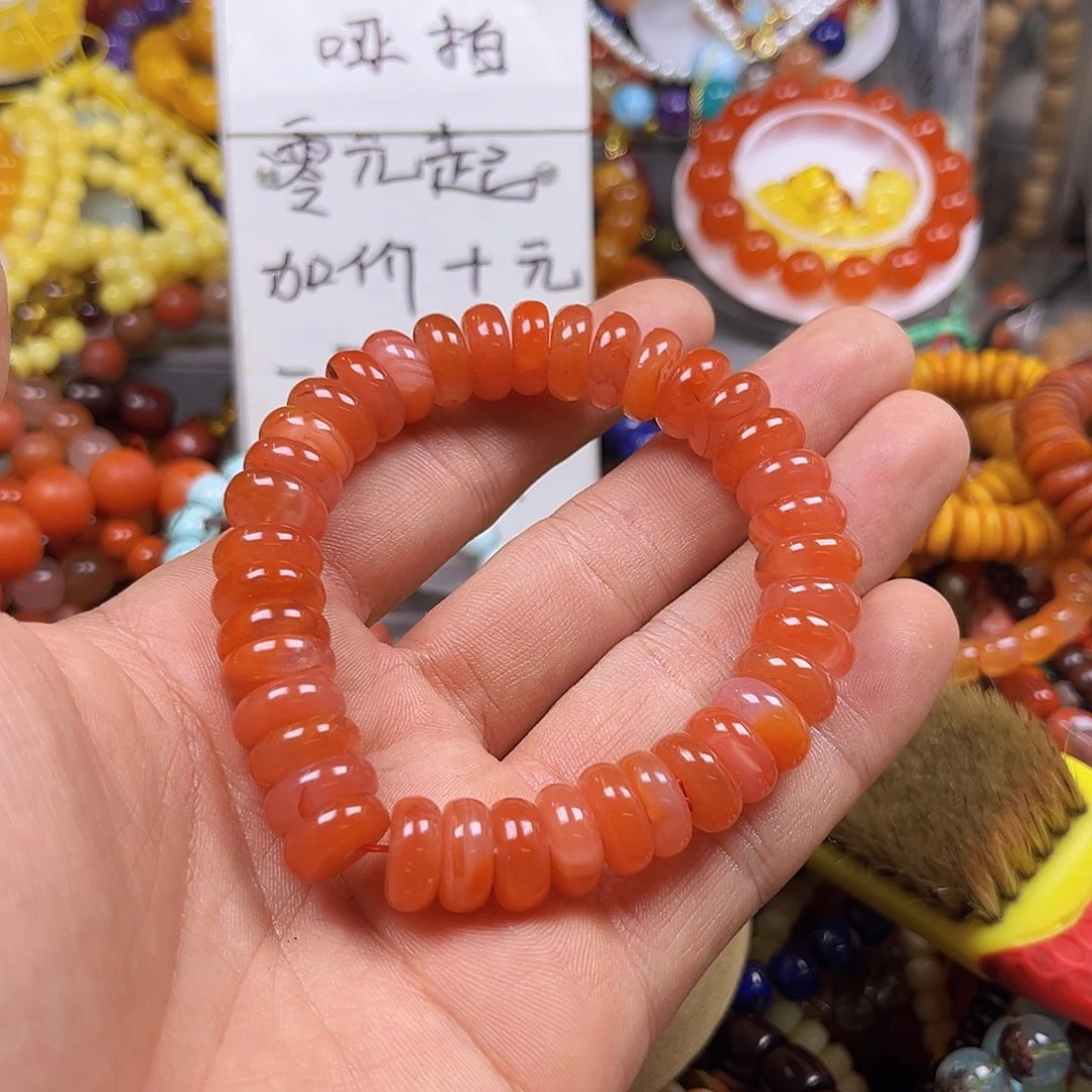 美***话玛瑙/玉髓未镶嵌颈饰54424