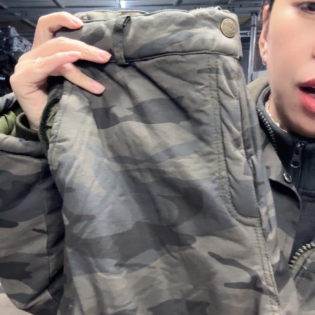 180加绒弹力裤长绒灰色