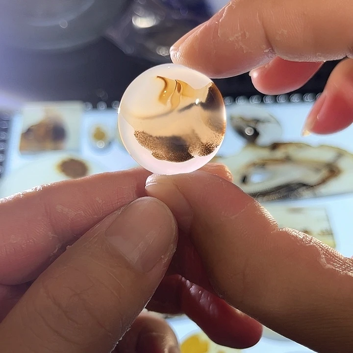 玛瑙/玉髓未镶嵌吊坠(不含链)