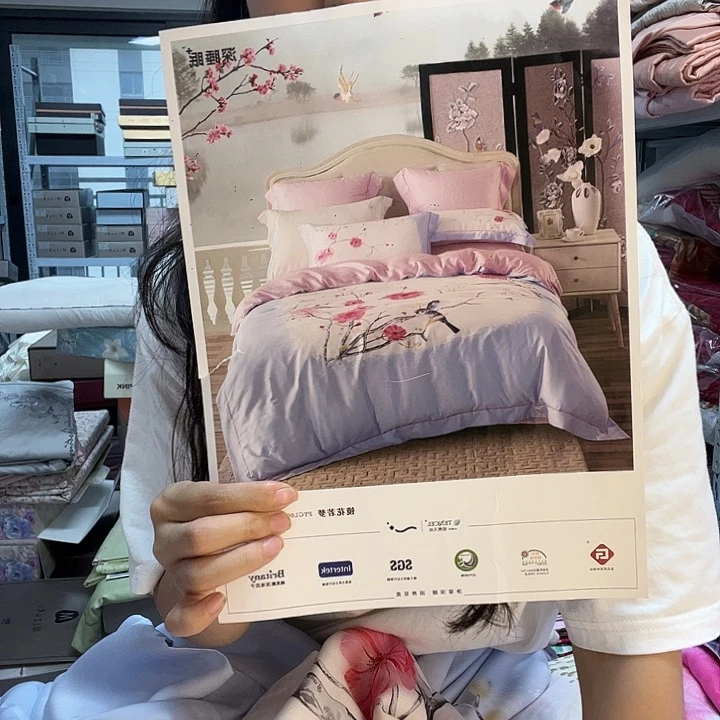 棉棉莱赛尔纤维镜花若梦加大