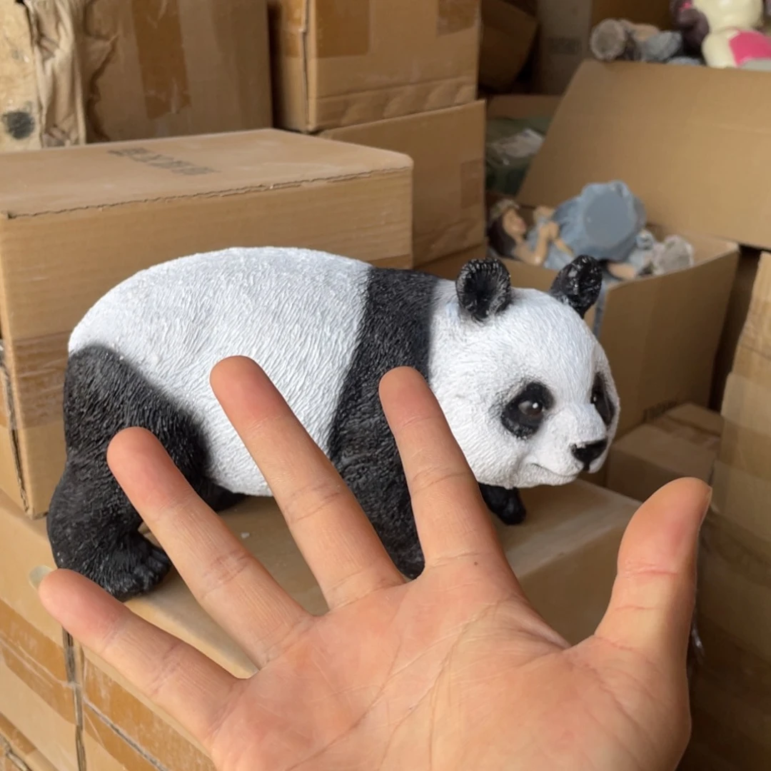 【闪购商品】树脂熊猫爸爸摆件