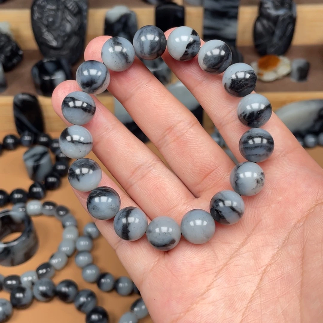 和田玉未镶嵌手串