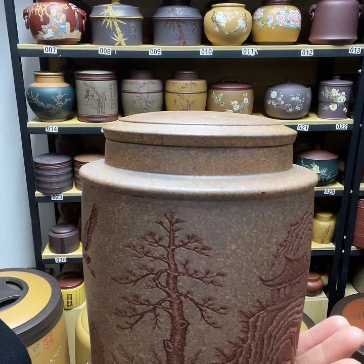 紫砂茶叶罐紫砂茶叶罐