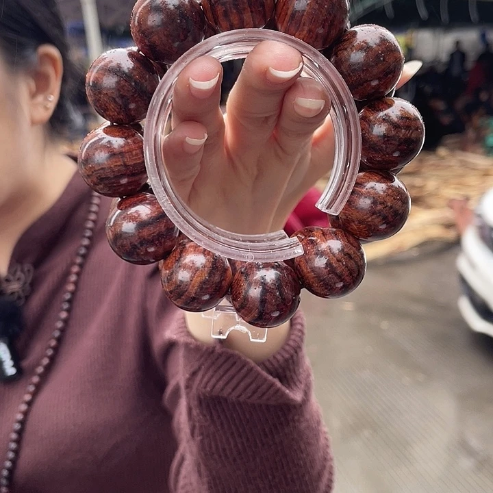 黄花梨/降香黄檀手串/手链33 老料2.0一个多样性发货