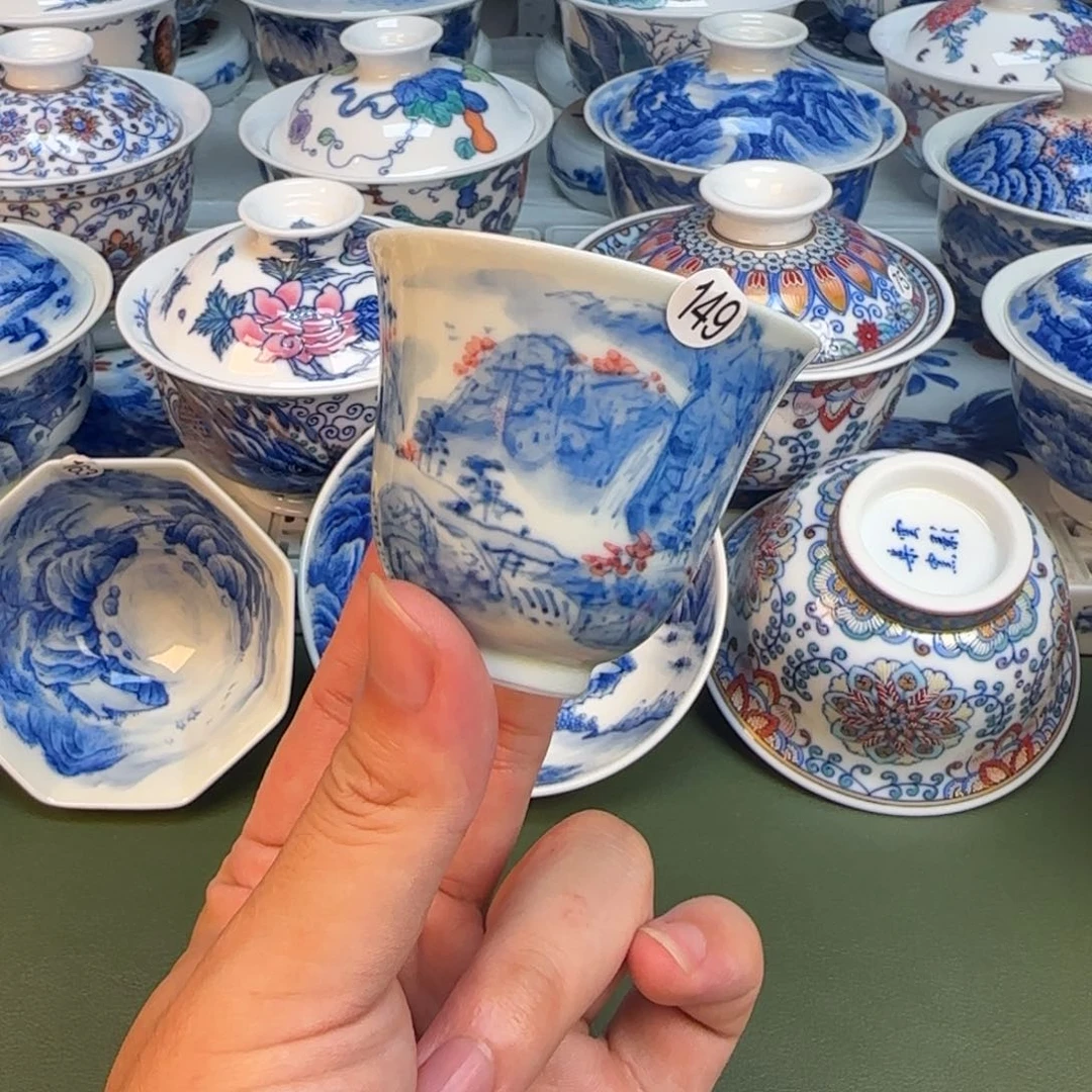 彦祖纯手工手绘茶具149