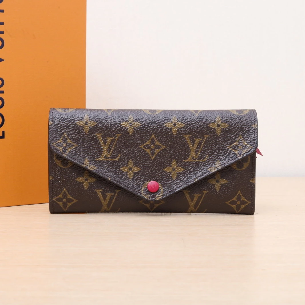 99新 LouisVuitton/路易威登 【念念】JOSEPHINE 豆子钱夹 PVC 包