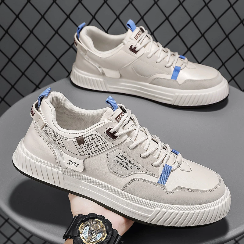 【AD058】男鞋秋季百搭休闲潮牌板鞋男款学生运动增高小白鞋