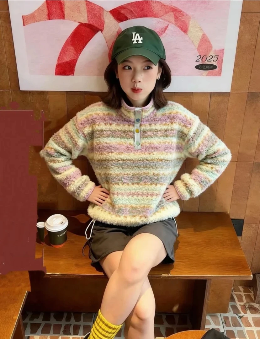 YD-韩系！A01-A99秋冬款高级感女装韩版显瘦气质甜美上衣T恤