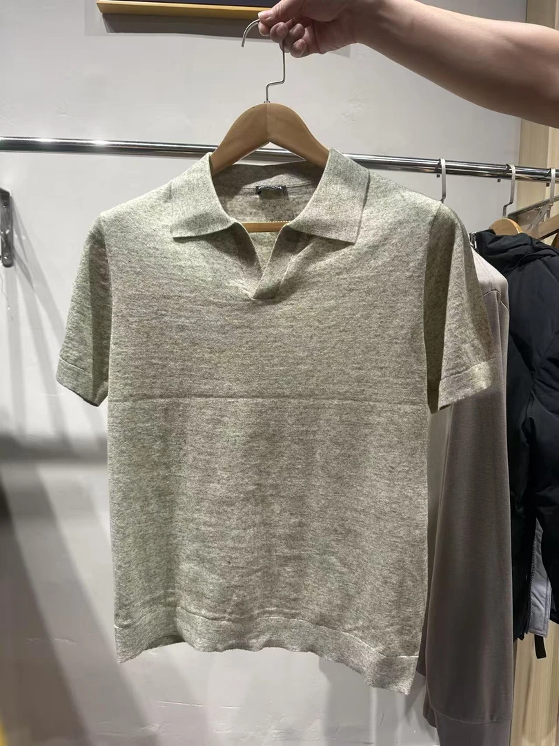 2025男士夏季时尚新品舒适凉感透气POLO衫男85226 CY