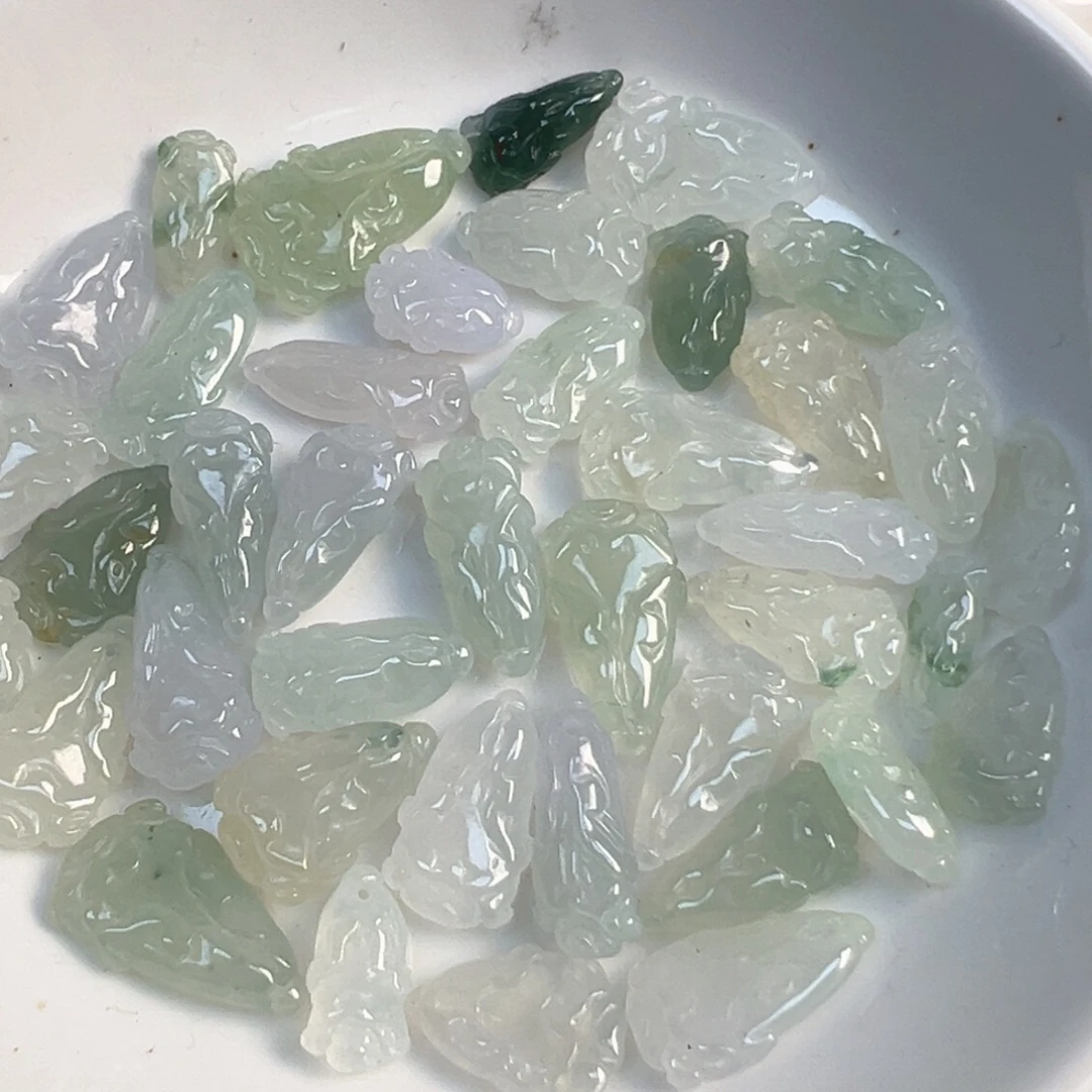 翡翠散珠翡翠白菜一个可挑