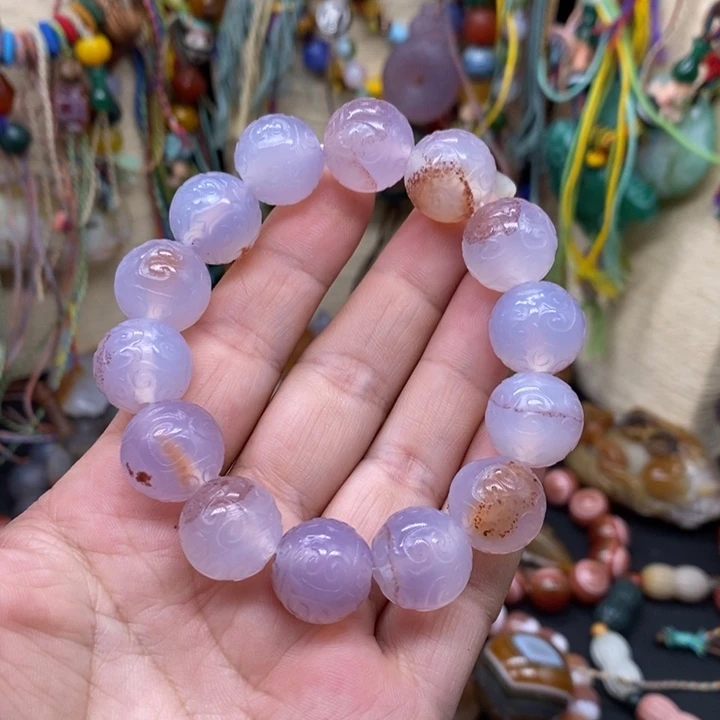 玛瑙/玉髓手链未镶嵌