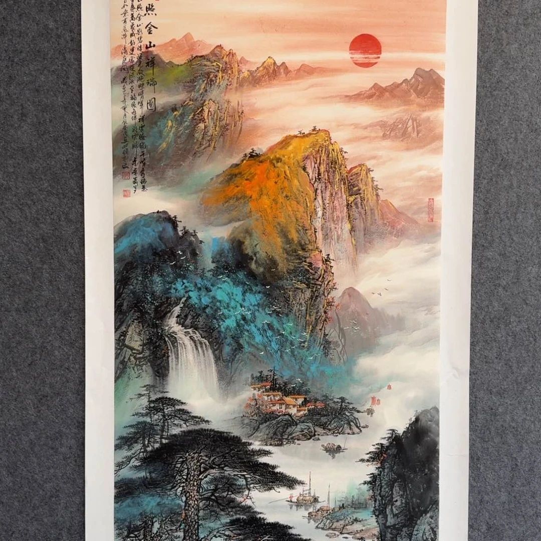 国画资春成老师四尺整张