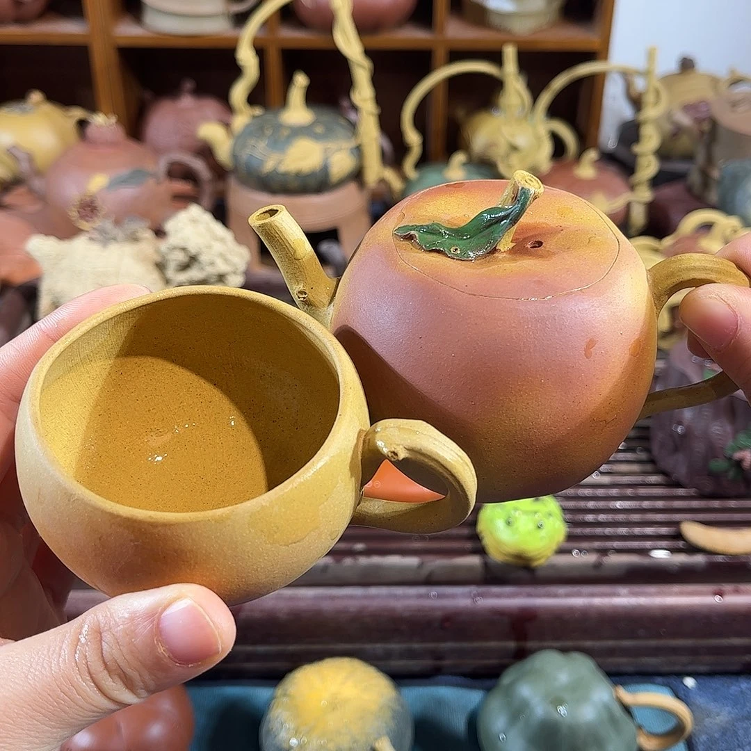 茶宠紫砂平安喜乐