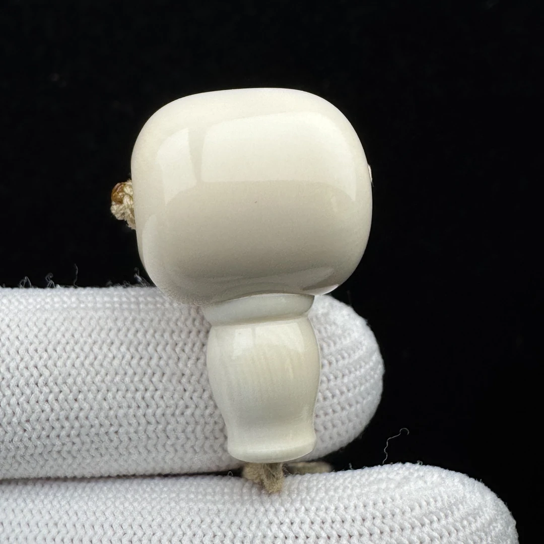 D3943天然猛犸牙 三通 19.6*31.7mm支持鉴定 假一罚四