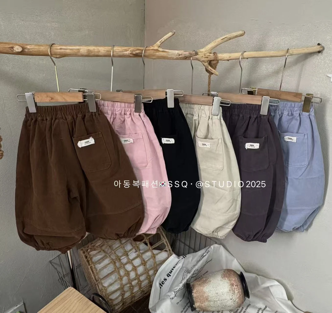 超级破价！当天发货！秋新品【韩国奶哈裤棉布灯笼裤小白标韩系小裤