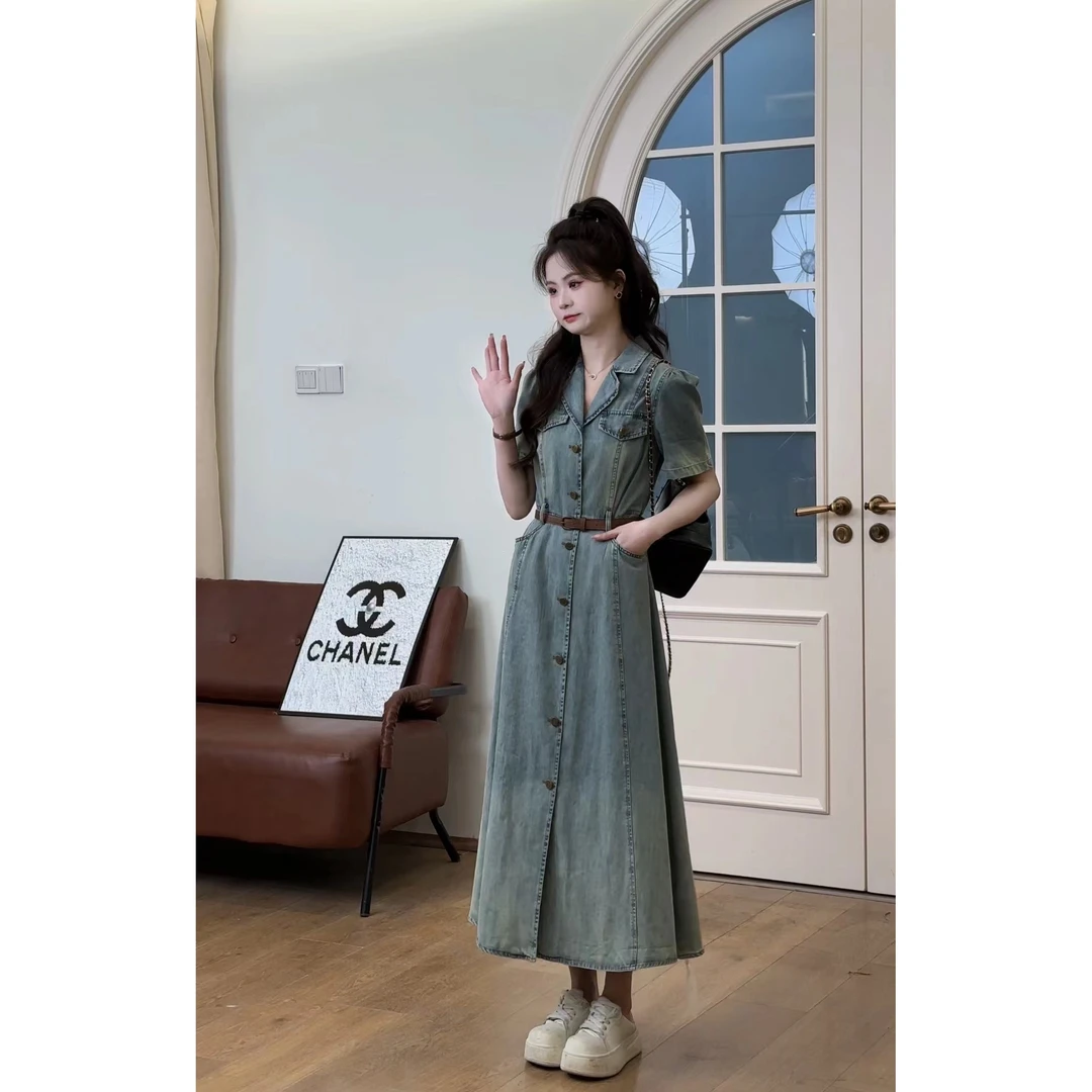 浩哥严选●【纽约街角】牛仔连衣裙预JJC4LYQ0250