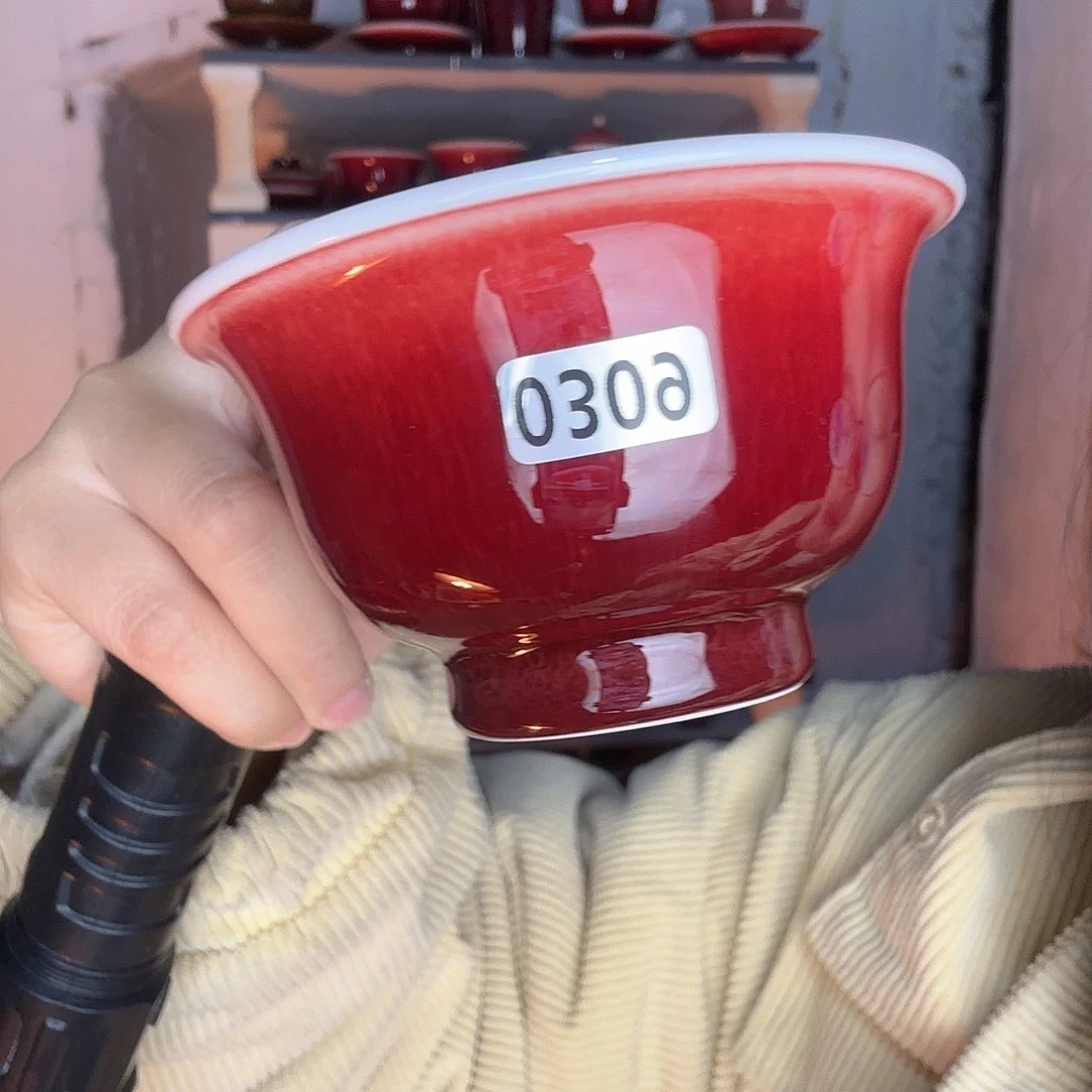 瓷片景德镇郎红陶瓷