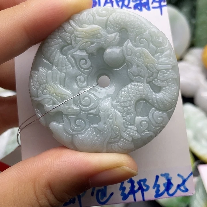 翡翠未镶嵌颈饰天然翡翠