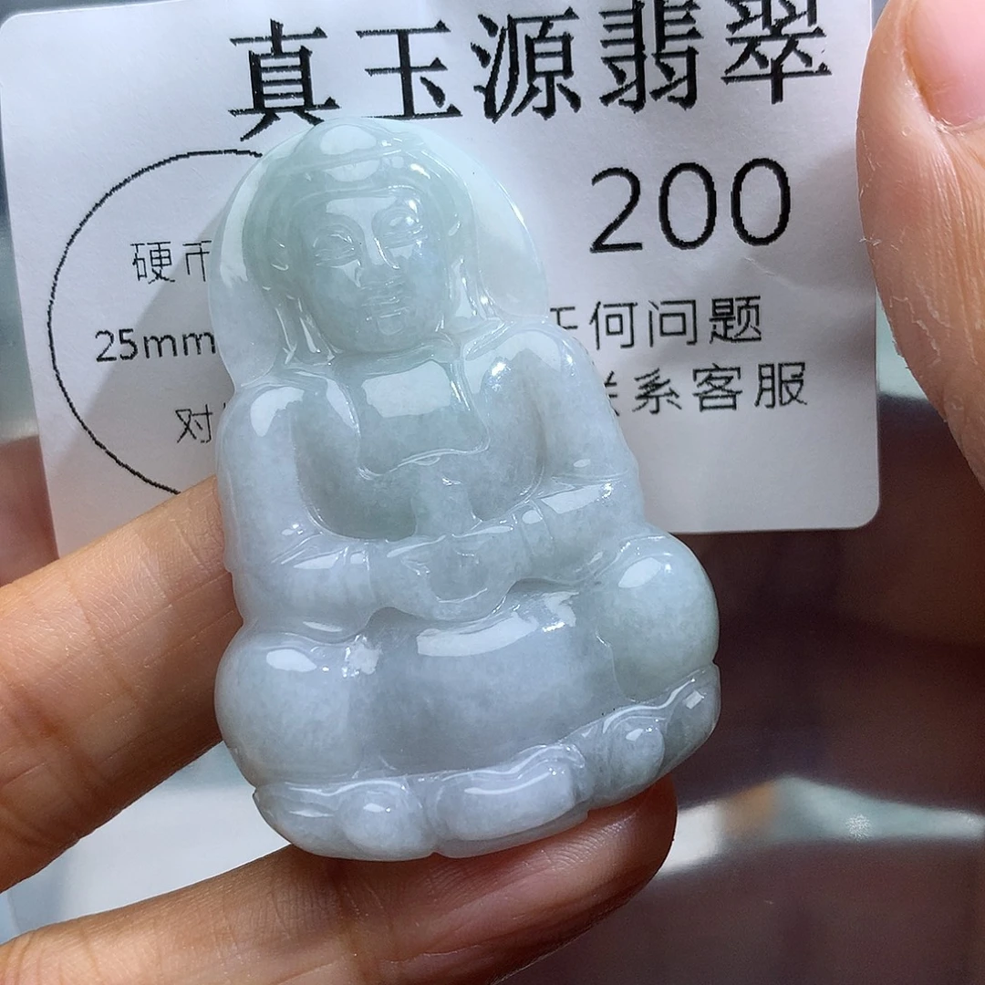 翡翠未镶嵌颈饰200