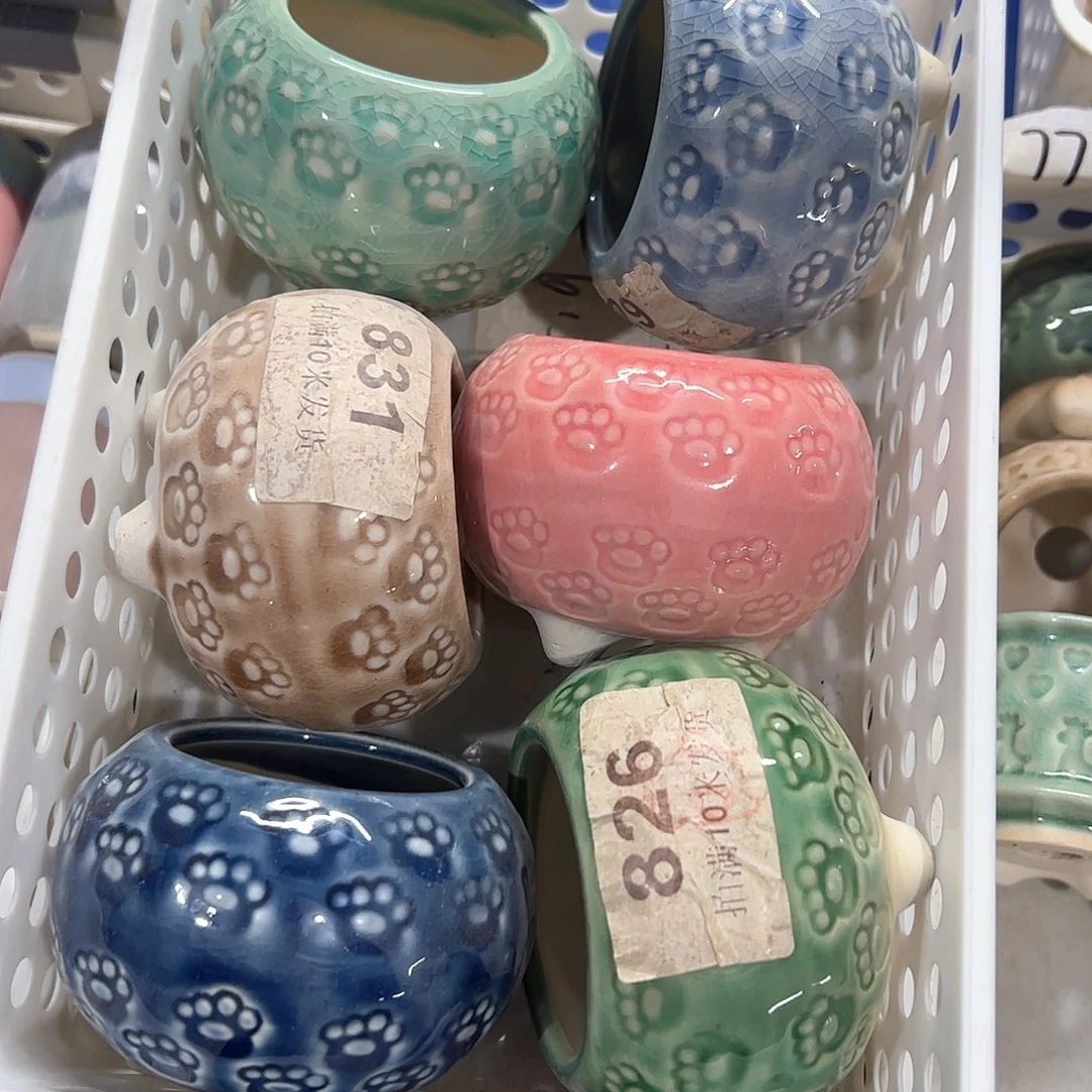 陶瓷多肉小花盆@@826