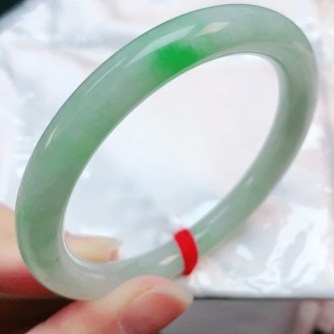 未镶嵌手镯翡翠55圆条881255