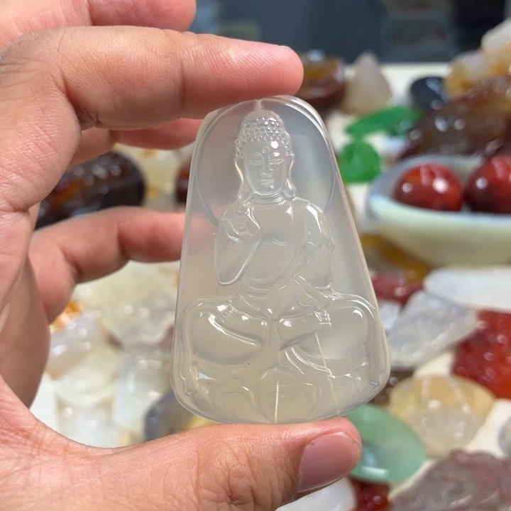 未镶嵌吊坠(不含链)玛瑙/玉髓