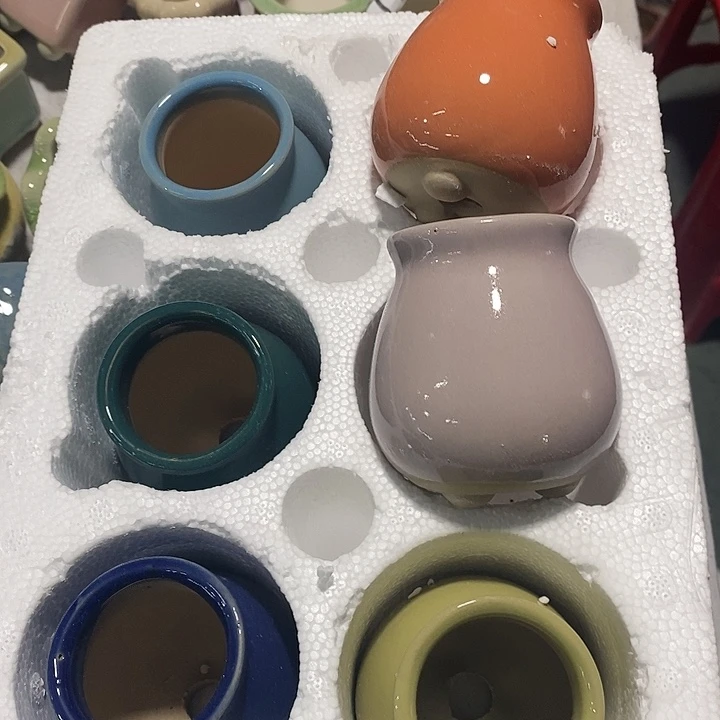 红陶「满10米包邮默认微瑕疵」瑕疵6个