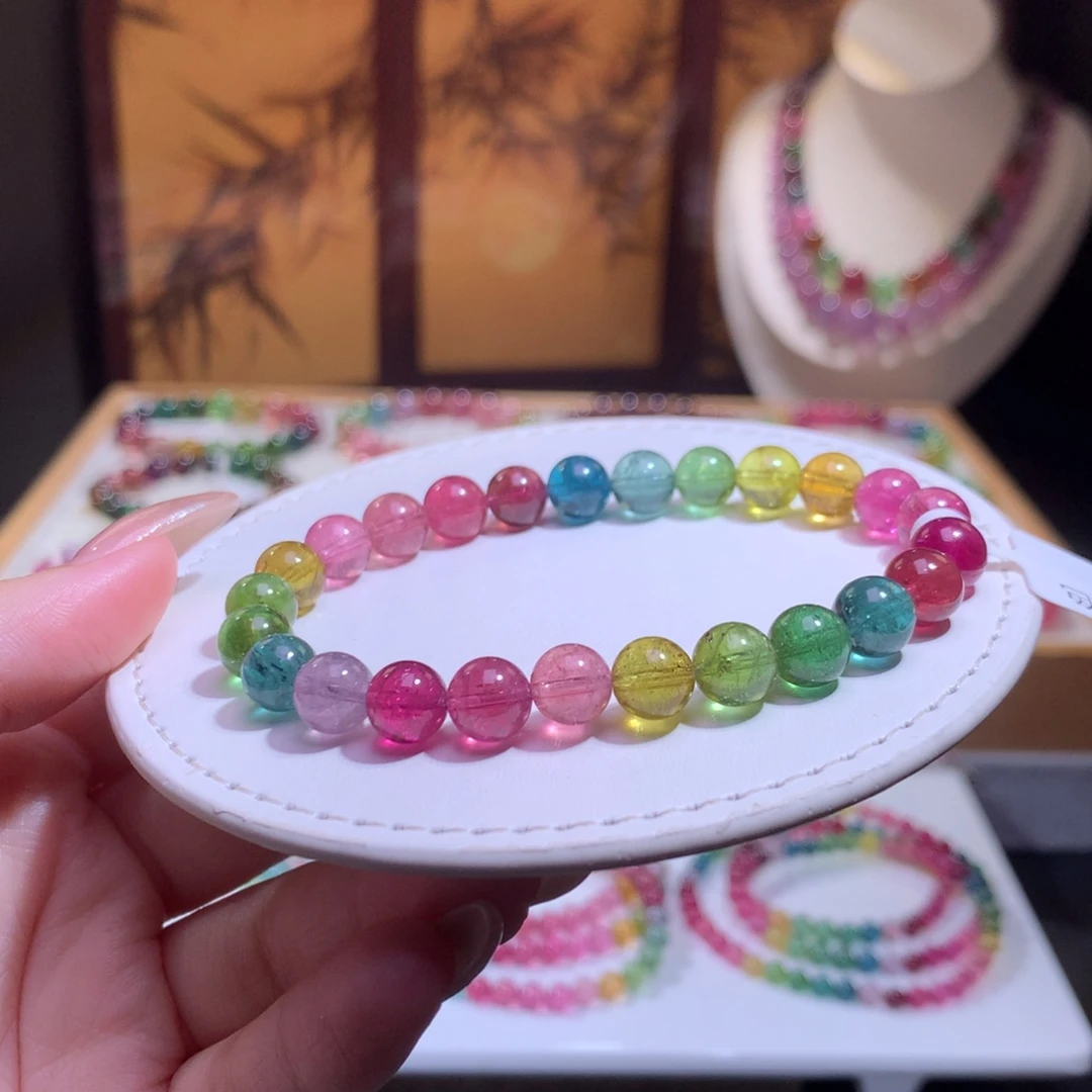 未镶嵌手链碧玺碧玺