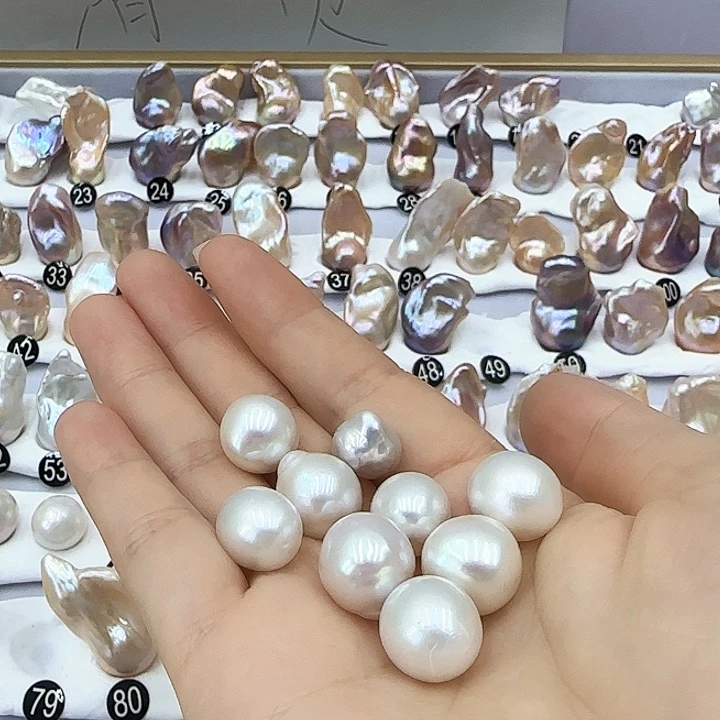 大***)淡水珍珠未镶嵌颈饰