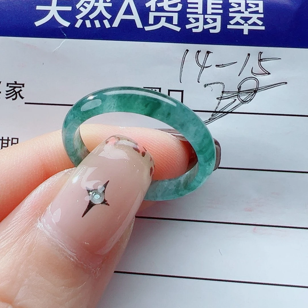 未镶嵌戒指翡翠东**绮戒圈