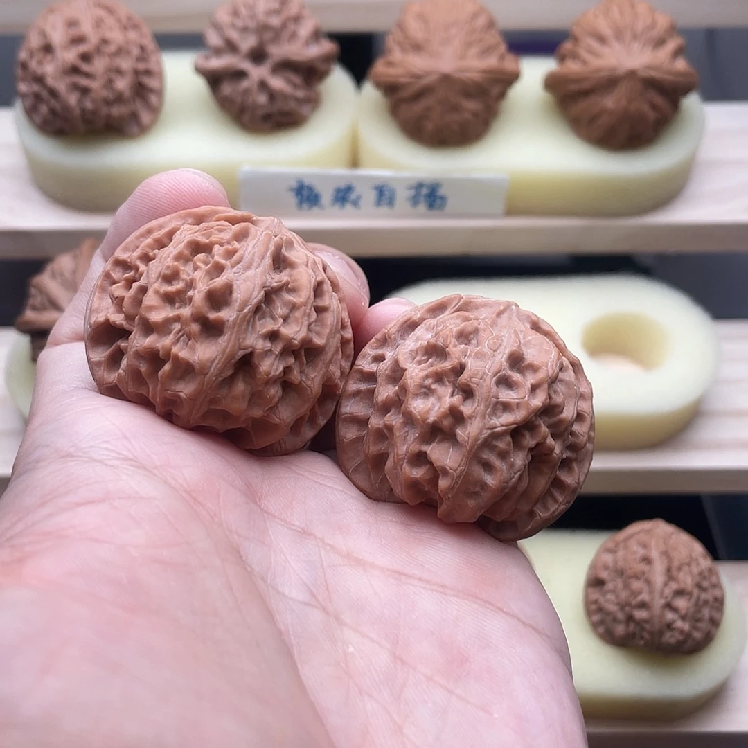 吊坠文玩核桃40全品苹果园